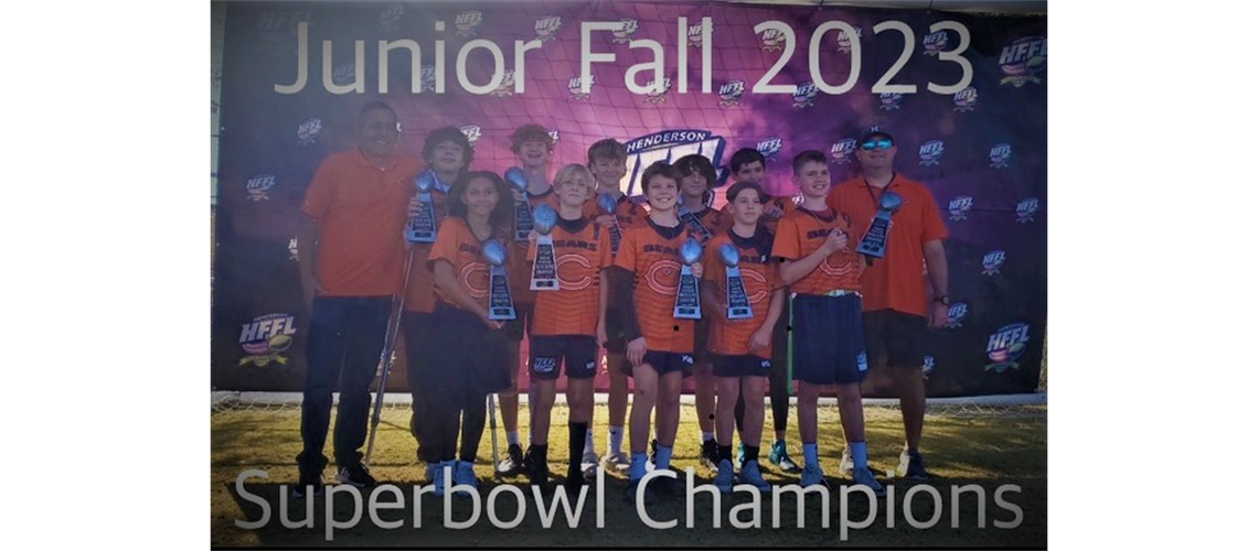 Junior Super Bowl Champs